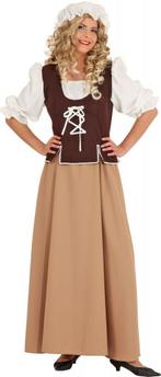 Middeleeuwse Werkster Kostuum Eloïse, Kleding | Dames, Ophalen of Verzenden, Nieuw