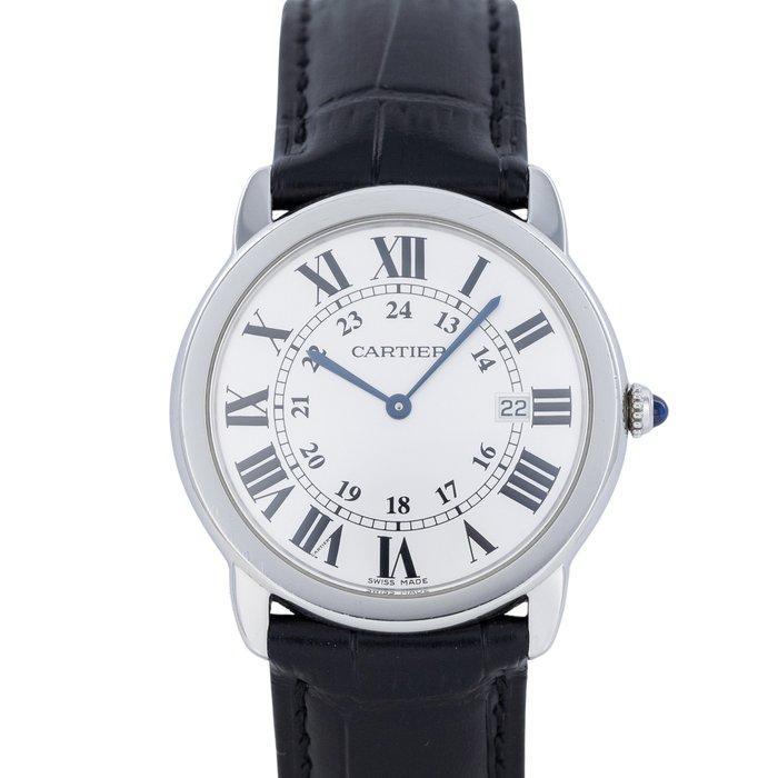 Cartier - Ronde Solo - Zonder Minimumprijs - W6700255 -, Sieraden, Tassen en Uiterlijk, Horloges | Heren