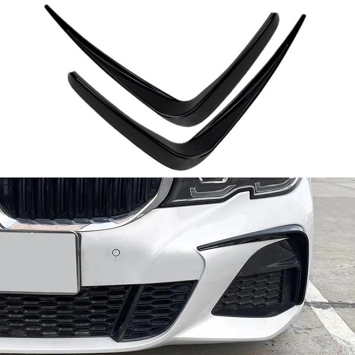 Aero Spoilers Voorbumper | BMW | 3-serie 19-22 4d sed. G20 |, Auto diversen, Tuning en Styling, Verzenden