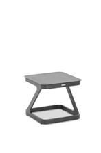 Niehoff Quattro Bijzettafel Aluminium 52x52 - 70x70 cm -, Huis en Inrichting, Ophalen of Verzenden, Nieuw
