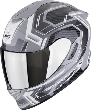 Scorpion EXO-1400 Evo II Air Linart Grijs Wit Integraalhelm beschikbaar voor biedingen