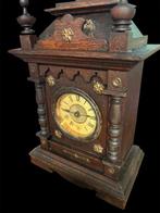 Staande klok - Hout - 1850-1900 - Antiek Zwitsers staanklok, Antiek en Kunst, Antiek | Klokken