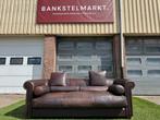 Bank BAXTER Alfred P bankstel 240cm bruin buffel leer sofa, Huis en Inrichting, Banken | Bankstellen, Design, Zo goed als nieuw
