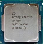 Desktop CPU Intel Core i5-7500, Computers en Software, Processors, Gebruikt, 4-core, Ophalen of Verzenden, Intel Core i5-7500