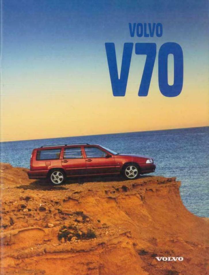 1996/2000 Volvo V70 2.5 T5 R Turbo Classic Brochure Folder, Boeken, Auto's | Folders en Tijdschriften, Zo goed als nieuw, Volvo