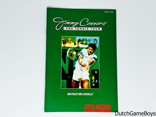 Super Nintendo / SNes - Jimmy Connors - Pro Tennis Tour - US, Spelcomputers en Games, Games | Nintendo Super NES, Gebruikt, Verzenden