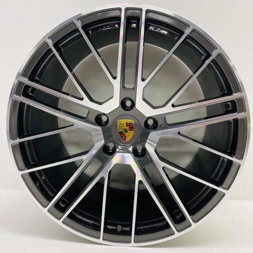 Porsche Panamera (971) ORIGINELE 21inch Turbo V met banden, Auto-onderdelen, Banden en Velgen, 21 inch, 315 mm, Personenwagen