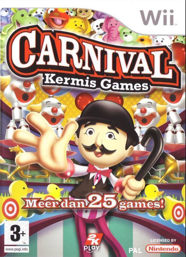Carnival: Kermis Games Wii Garantie & morgen in huis!, Spelcomputers en Games, Games | Nintendo Wii, 1 speler, Zo goed als nieuw