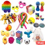 Fidget Toys Pakket- Fidgets - 33 stuks, Verzamelen, Speelgoed, Verzenden, Nieuw