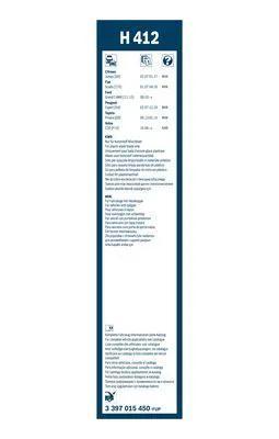 Wisserblad FIAT SCUDO (2.0 D Multijet), Auto-onderdelen, Ruiten en Toebehoren, Nieuw, Ophalen of Verzenden