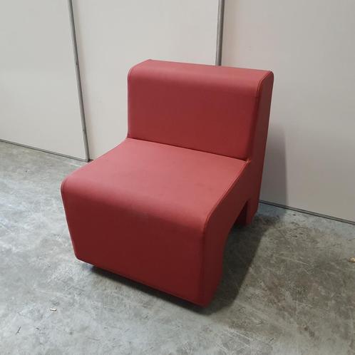 Ahrend Silverguard Loungebank loungestoel modules - rood, Zakelijke goederen, Kantoor en Winkelinrichting | Kantoormeubilair en Inrichting