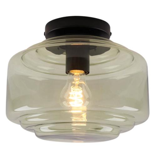 Design plafonnière groen, Maret, Huis en Inrichting, Lampen | Plafondlampen, Nieuw, Glas, Ophalen of Verzenden