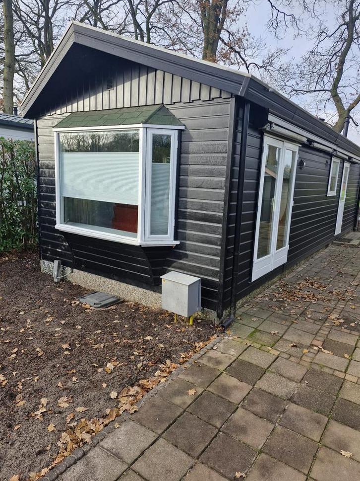 Chalet stacaravan te koop zonder plaats in Epe, Caravans en Kamperen, Stacaravans, tot en met 4, Ophalen