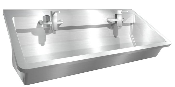 Wastrog | RVS | Inclusief kranen | 4 formaten HorecaTraders, Zakelijke goederen, Horeca | Meubilair en Inrichting, Verzenden