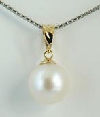 Zonder minimumprijs - Hanger - 18 karaat Geel goud Parel -