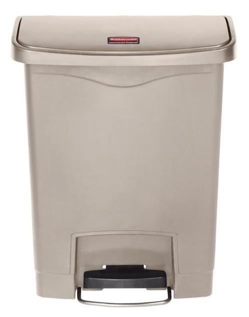 Afvalbak Slim Jim Step on Front step kunststof 30ltr, Huis en Inrichting, Woonaccessoires | Prullenbakken, Verzenden