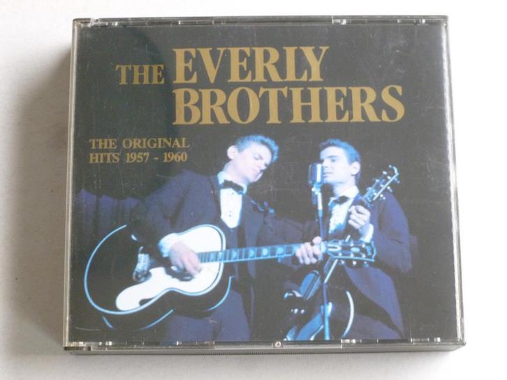 The Everly Brothers - The Original Hits 1957 - 1960 (2 CD), Cd's en Dvd's, Cd's | Pop, Zo goed als nieuw, Verzenden