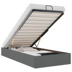 Bedframe 100x200 Stof Grijs | Retourdeal | Kwaliteit, Huis en Inrichting, Slaapkamer | Bedden, 100 cm, Eenpersoons, Nieuw, Ophalen of Verzenden