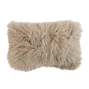 kussen schaap krulhaar beige 30x50cm beschikbaar voor biedingen