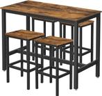 Hoppa! LBT91X Metalen Bartafel 120x60x90cm van 99 voor 39, Ophalen of Verzenden, Nieuw