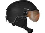 STX Helmet Visor Junior Black Skihelm - Black - Unisex -, Verzenden, Nieuw