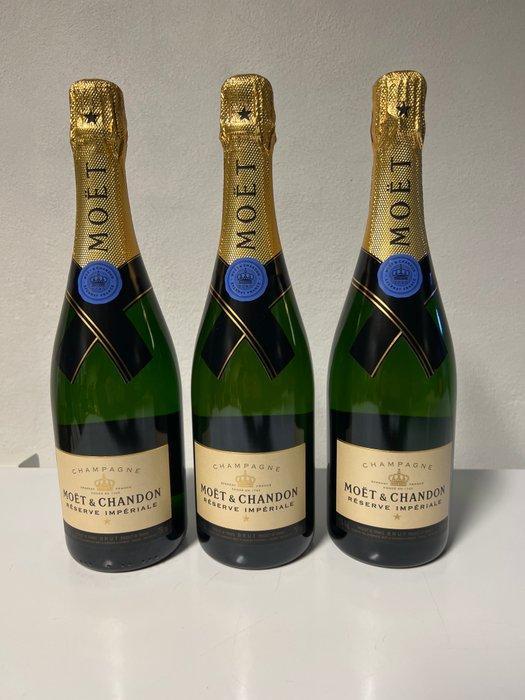 Moët & Chandon, Reserve Impériale - Champagne Brut - 3, Verzamelen, Wijnen