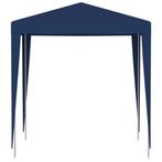Partytent 2x2 m blauw (Goedkope Partytent, PVC Partytent), Tuin en Terras, Verzenden, Nieuw, 2 meter of meer, Partytent