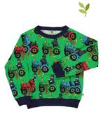 SALE -41% | Småfolk Sweatshirt Tractor groen | OP=OP, Kinderen en Baby's, Nieuw, Verzenden