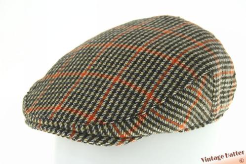 flatcap Platte pet Hawkins tweed oranje-groen  56 t/m 60, Kleding | Heren, Hoeden en Petten, Pet, Nieuw, Ophalen of Verzenden