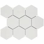 Mozaïek Barcelona 25.6x29.6 cm Geglazuurd Porselein Hexagon, Doe-het-zelf en Verbouw, Tegels, Nieuw, Overige materialen, Overige typen