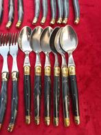 laguiole pradel - Bestekset (50) - Verguld messing