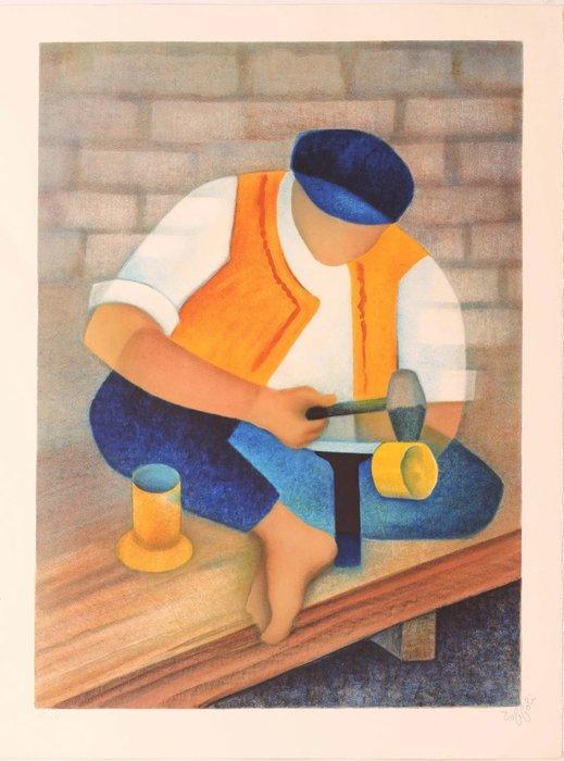 Louis Toffoli (1907-1999) - Lhomme au gilet, Antiek en Kunst, Antiek | Overige Antiek