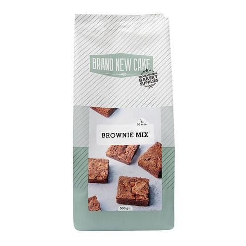 BrandNewCake Brownie-mix 500g, Hobby en Vrije tijd, Taarten en Cupcakes maken, Nieuw, Verzenden