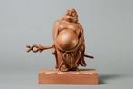 Statue of Moon-Viewing Laughing Buddha () – Ichii, Antiek en Kunst