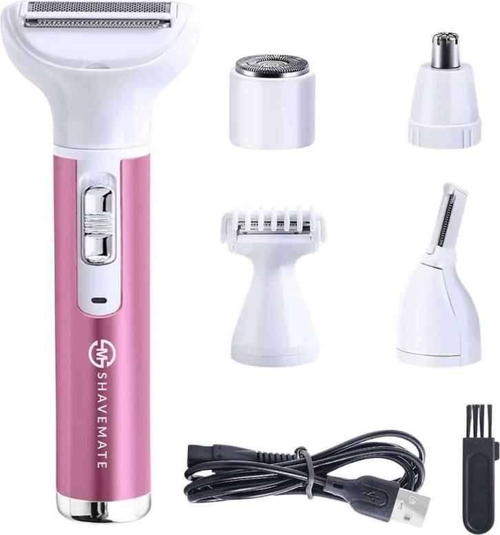 MM Brands 5 in 1 Ladyshave voor Vrouwen - Trimmer Vrouw -, Sieraden, Tassen en Uiterlijk, Uiterlijk | Gezichtsverzorging, Nieuw