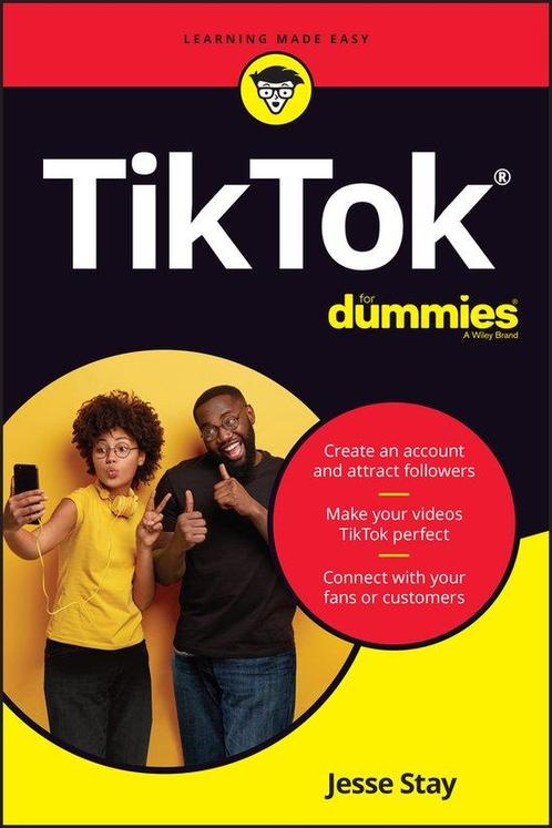 9781119803416 TikTok For Dummies Jesse Stay, Boeken, Studieboeken en Cursussen, Nieuw, Verzenden