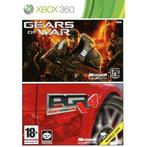 Gears of War + Project Gotham Racing 4 (PGR4) (Xbox 360), Spelcomputers en Games, Games | Xbox 360, Ophalen of Verzenden, Zo goed als nieuw