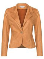 Blazer Simone Camel, jasje blazer bruin|camel, Kleding | Dames, Jasjes, Kostuums en Pakken, Nieuw, Verzenden