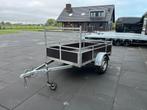 bakwagen enkelas ongeremd 750 kg met nieuw hout 205 x 130 cm, Auto diversen, Aanhangers en Bagagewagens, Ophalen, Gebruikt