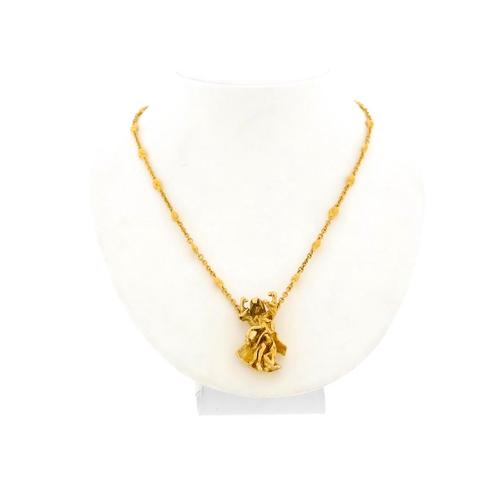 18 Krt. Gouden ketting/armband | Salvador Dalí | Carmen l.., Sieraden, Tassen en Uiterlijk, Kettingen, Overige kleuren, Gebruikt