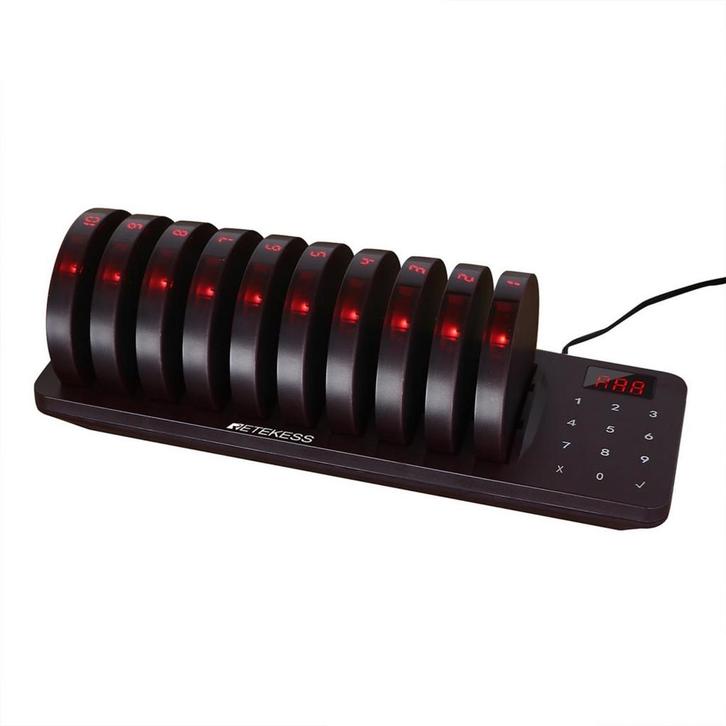 Retekess oproepsysteem voor gasten - kunststof - draadloo..., Auto-onderdelen, Elektronica en Kabels, Nieuw, Ophalen of Verzenden