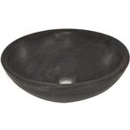 Wiesbaden Raw Waskom Rond - 40x14cm - Hardsteen Gezoet, Ophalen of Verzenden, Nieuw