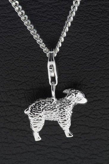 Zilveren Schaap hanger en/of bedel, Sieraden, Tassen en Uiterlijk, Bedels, Verzenden
