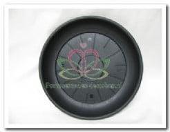 Schotel Waterschotel Domus Zwart 20 cm, Huis en Inrichting, Woonaccessoires | Kunstplanten en Kunstbloemen, Nieuw, Ophalen of Verzenden