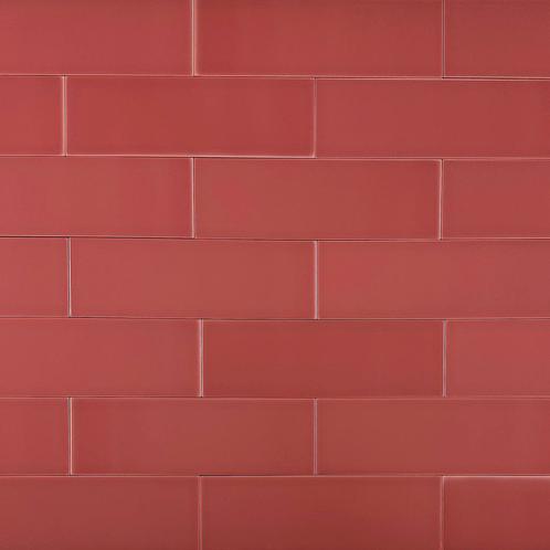 Wandtegel nara bordeaux rood mat 8x25 wandtegel, Doe-het-zelf en Verbouw, Tegels, Wandtegels, Nieuw, 10 m² of meer, Keramiek, Ophalen of Verzenden
