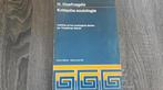 Kritische sociologie 9789014023458 Hoefnagels, Boeken, Verzenden, Gelezen, Hoefnagels