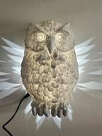 3D wandlamp Uil, Verzenden, Nieuw, Kunststof, Marmer uiterlijk