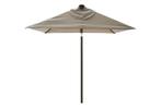 Madison Triangle stokparasol - 210x130 cm. Taupe, Verzenden, Nieuw, Stokparasol, Kantelbaar