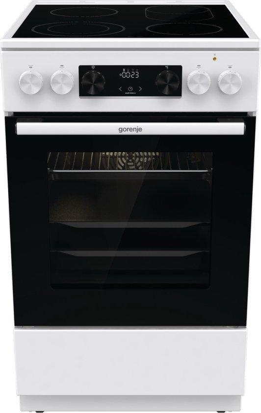 Gorenje Gecs5c60wpa Keramische Fornuis 50 Cm, Witgoed en Apparatuur, Fornuizen, Nieuw, 85 tot 90 cm, Ophalen of Verzenden