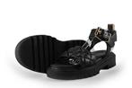 Mano Sandalen in maat 38 Zwart | 10% extra korting, Verzenden, Sandalen of Muiltjes, Gedragen, Mano